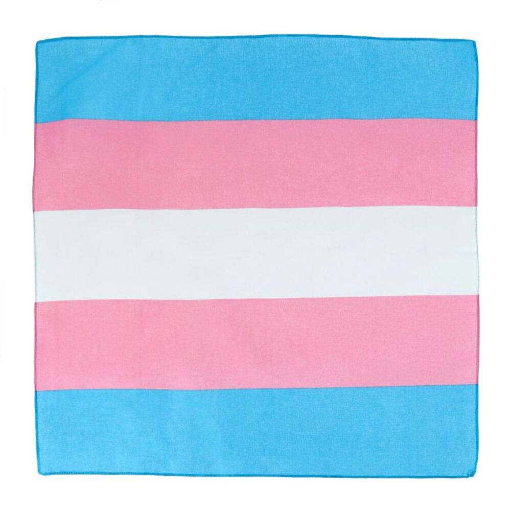 CTM Striped Trans Pride Bandana